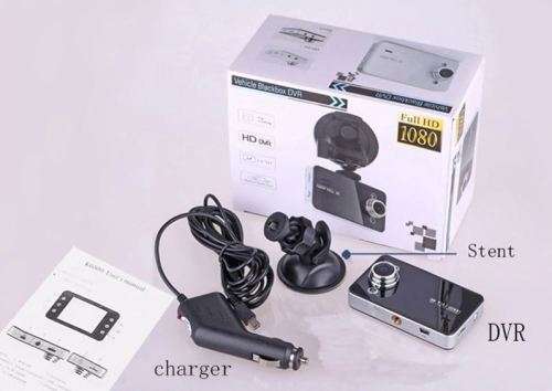 HD 1080p Car Camera & Recorder with G-Sensor, Loop Recording, Motion Detection etc.