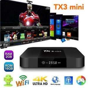 TX3 Mini 4K SMART TV BOX Android 8.1.2