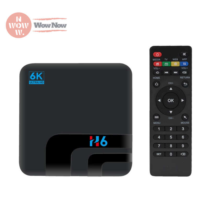 NEW H6 6K 4GB+32GB SMART TV BOX