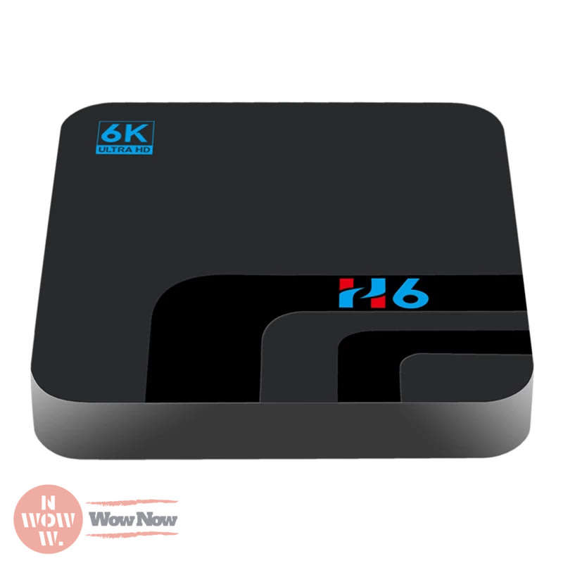NEW H6 6K 4GB+32GB SMART TV BOX