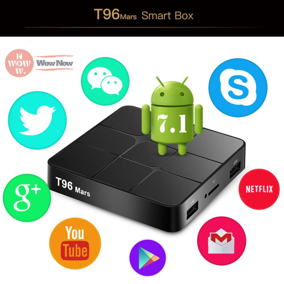 T96 Mars HIGH PERFORMANCE SMART TV BOX R799 Value