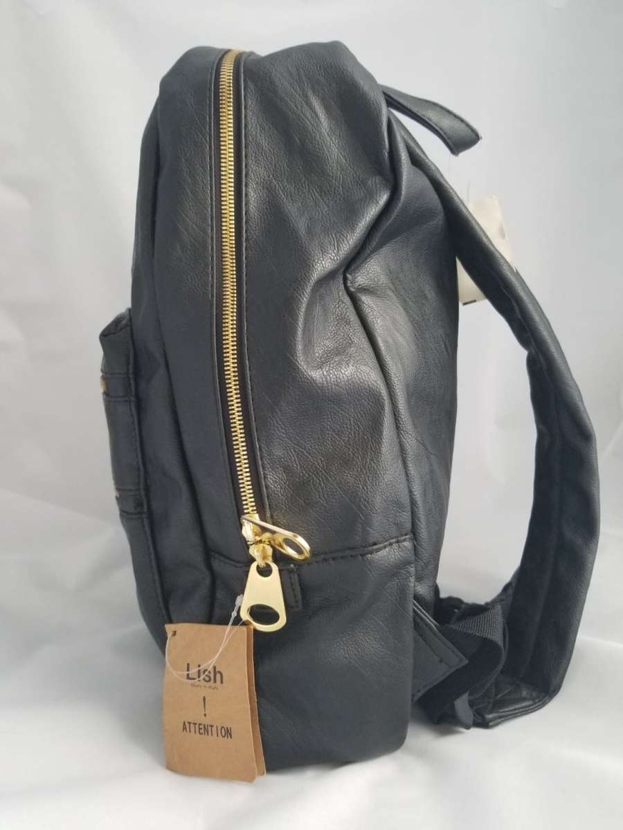 ***NEW*** LISH WOMEN FASHION HOT SELLING BLACK BACKPACK