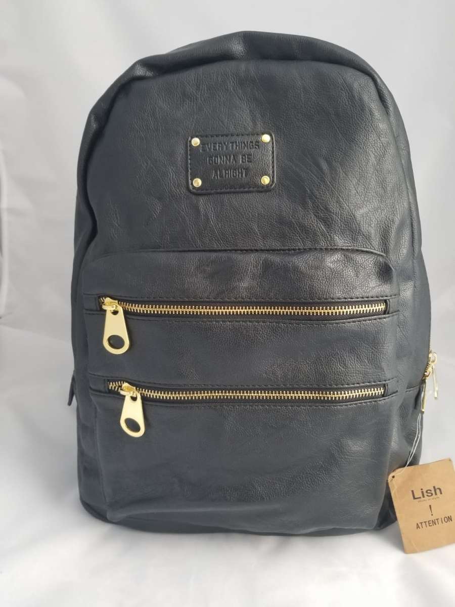 ***NEW*** LISH WOMEN FASHION HOT SELLING BLACK BACKPACK