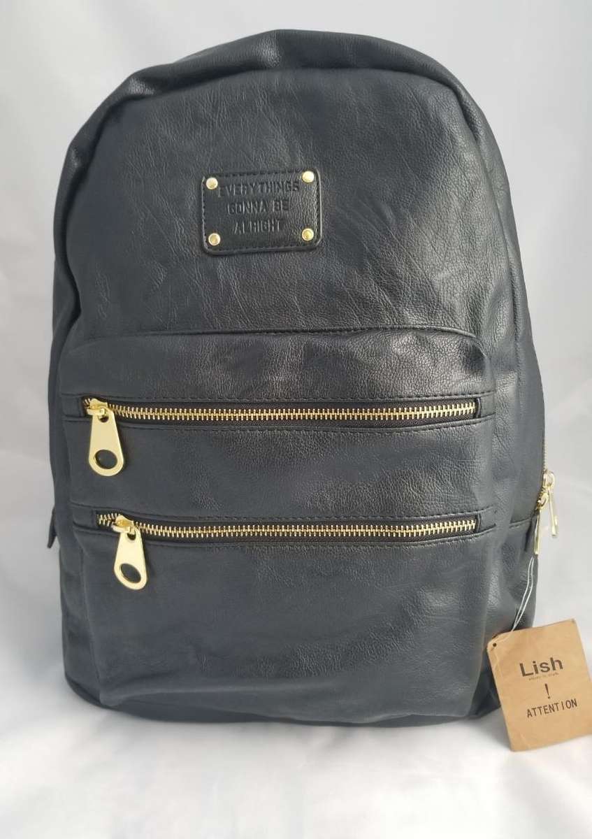 ***NEW*** LISH WOMEN FASHION HOT SELLING BLACK BACKPACK
