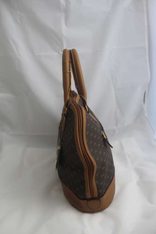 Luigi Mallavelli Milano Leather Handbag Mint Condition