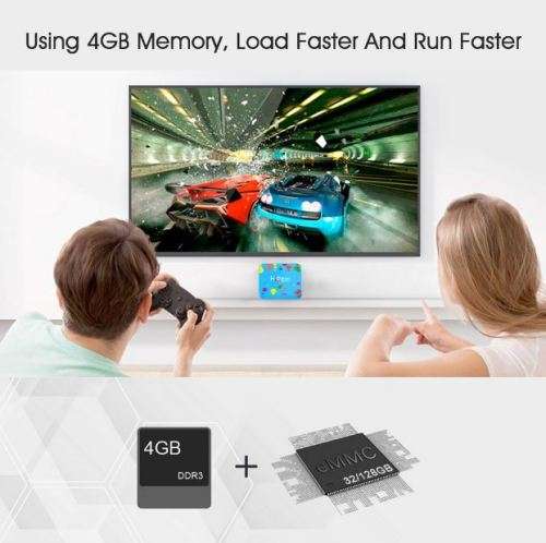 4GB RAM 128 GB ROM H6 6K ALL WINNER SMART TV BOX