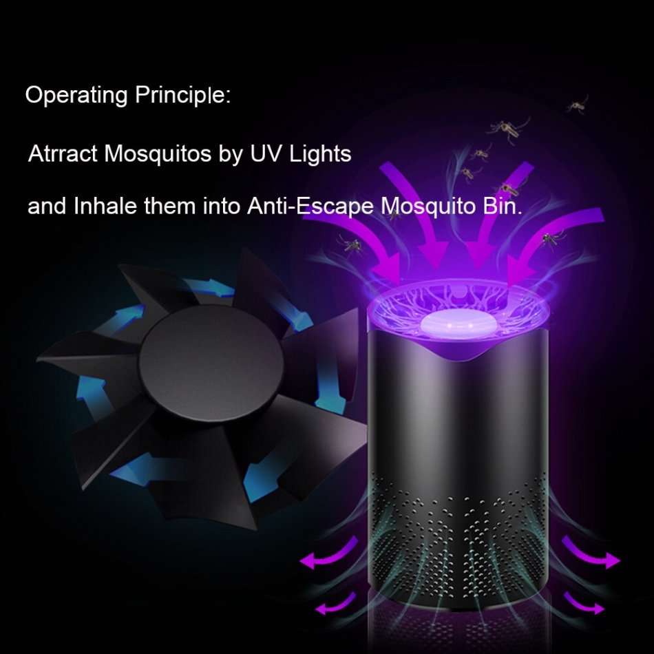 M2 USB Eco-friendly Mosquito Killer by Suction