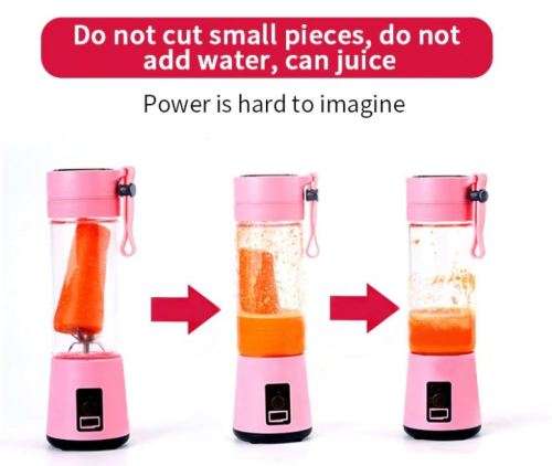 Rechargable USB Portable Electric Blender & Smoothie maker