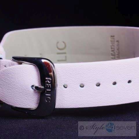 RELIC by FOSSIL **AUTHENTIC GENUINE LADIES PINK LEATHER WATCH