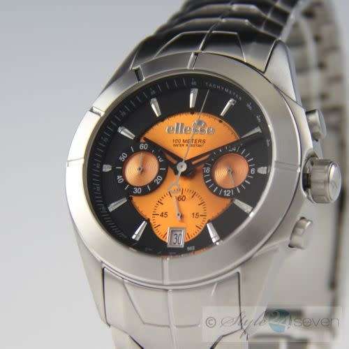 ELLESSE *AUTHENTIC ITALIAN MENS CHRONOGRAPH 100m WATER RESISTANT WATCH **ONLY ONE AVAILABLE