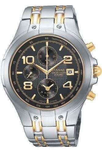 PULSAR **AUTHENTIC BRANDED 100m CHRONOGRAPH ALARM WATCH **ONLY ONE AVAILABLE