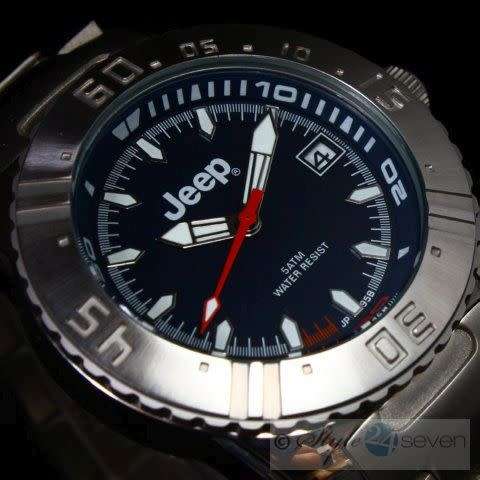 JEEP GENTS AUTHENTIC 50m WATER RESISTANT WATCH **ONLY ONE AVAILABLE