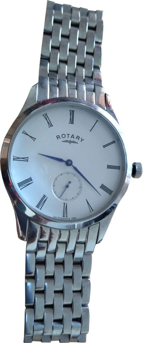 ROTARY **AUTHENTIC BRANDED MEN`S CLASSIC DRESS WATCH *ONLY ONE AVAILABLE