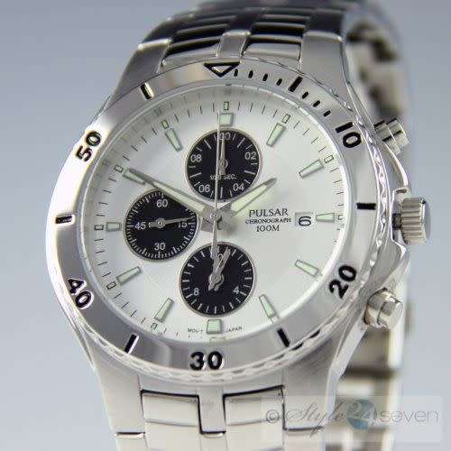 PULSAR **AUTHENTIC BRANDED 100m CHRONOGRAPH WATCH **ONLY ONE AVAILABLE