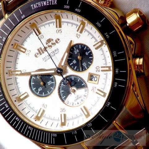 ELLESSE **AUTHENTIC ITALIAN MENS CHRONOGRAPH 200m WATER RESISTANT WATCH *FROM EUROPE - LAST ONE