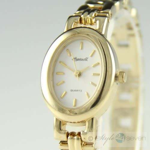 INGERSOLL *AUTHENTIC BRANDED WOMEN`S CLASSIC GOLD-TONE WATCH **ONLY ONE AVAILABLE