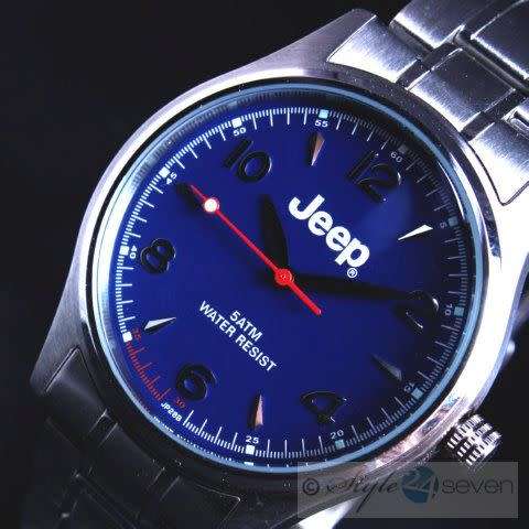 JEEP GENTS AUTHENTIC 50m WATER RESISTANT WATCH **ONLY ONE AVAILABLE