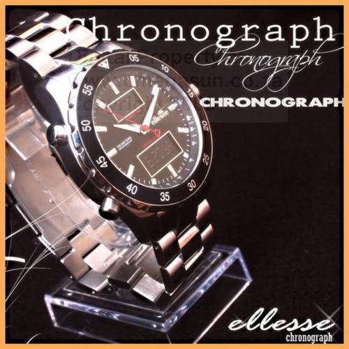 R3,699.00 ELLESSE AUTHENTIC ITALIAN MENS CHRONOGRAPH WATCH WITH UNIDIRECTIONAL BEZEL  *BRAND NEW!!!*
