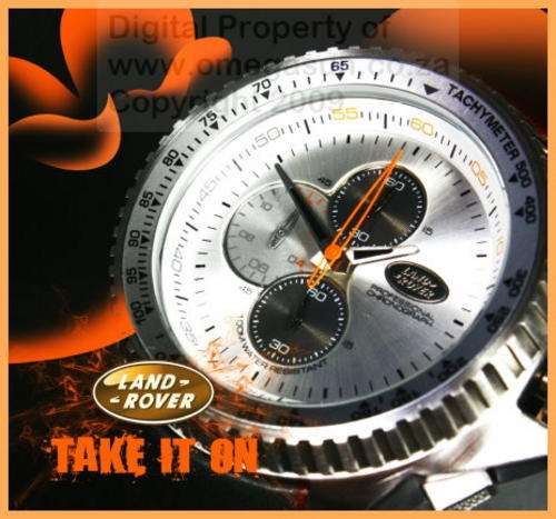 **R4,199.00** LAND ROVER AUTHENTIC GENTS CHRONOGRAPH WITH TACHYMETER- BRAND NEW!!! **AWESOME**