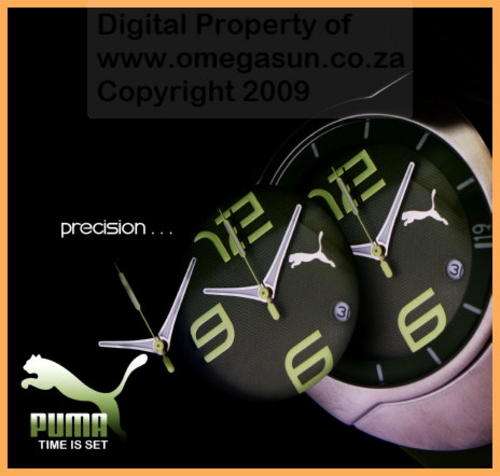 *R1450.00* - PUMA AUTHENTIC CREATION GREEN - NEW WITH ORIGINAL RETAIL PRICE TAG AND FULL GUARANTEE!!