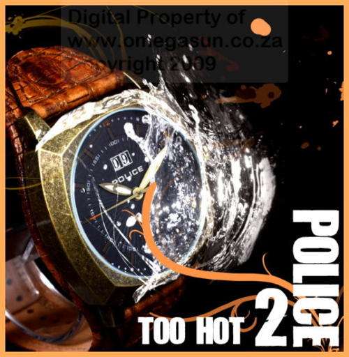 **R3,999.00** POLICE AUTHENTIC GENTS BRONZE STAINLESS STEEL - IMPORTED FROM ITALY **BRAND NEW**