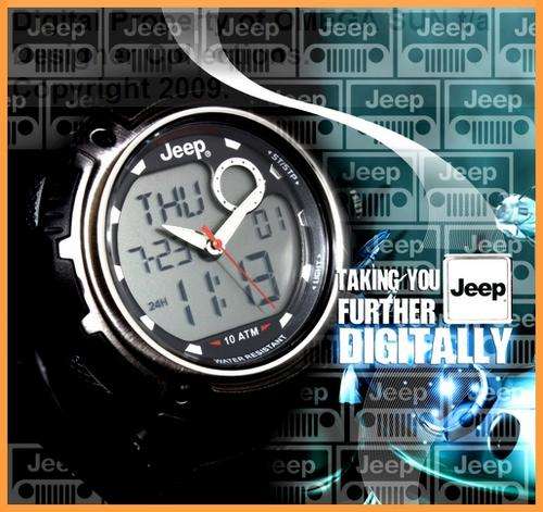 **R2,399.00** JEEP AUTHENTIC ANALOGUE AND DIGITAL CHRONOGRAPH - BRAND NEW WITH FULL GUARANTEE!!!