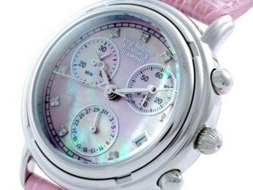 **R12,000.00** KRUG BAUMEN LADIES PRINCIPLE DIAMOND PINK *NEW WITH 5 YEAR MOVEMENT WARRANTY! *1 LEFT