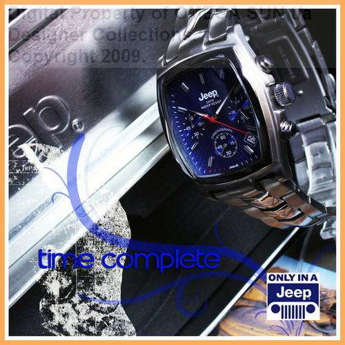 **R2,149.00** JEEP AUTHENTIC GENTS BLUE SQUARE FACE CHRONOGRAPH - BRAND NEW WITH FULL GUARANTEE!!!