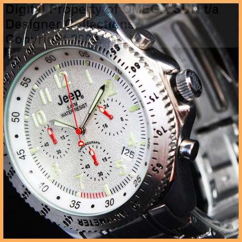 **R1,999.00** JEEP AUTHENTIC GENTS CHRONOGRAPH WITH TACHYMETER - BRAND NEW WITH FULL GUARANTEE!!!