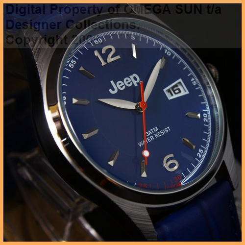 **R1,250.00** JEEP GENTS AUTHENTIC BLUE FACE WATCH - BRAND NEW WITH GUARANTEE! *