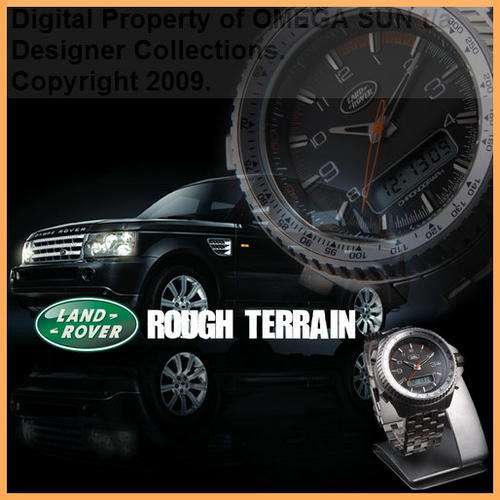 **R4,199.00** LAND ROVER AUTHENTIC GENTS ANALOGUE AND DIGITAL CHRONO WITH TACHYMETER - BRAND NEW!!!