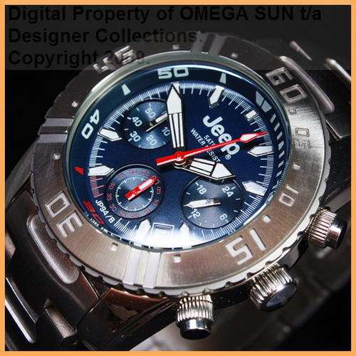 **R2,349.00** - JEEP AUTHENTIC GENTS CHRONOGRAPH WATCH **STUNNING AND BRAND NEW!!! **LAST 1 LEFT**