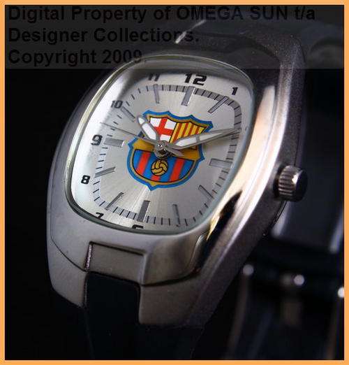 *2011 UEFA CUP WINNERS* BARCELONA FC "FOOTBALL FANATICS CLUB" WATCH **BRAND NEW!!!**