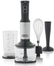 Defy Stainless Steel 750w Multi Functional Inox Hand Blender Set- 750w Motor, Variable Speeds and Pu