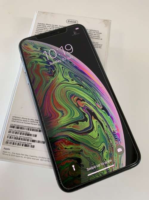 iPhone XS Max, 64GB, Space Grey including box and accessories (as new)