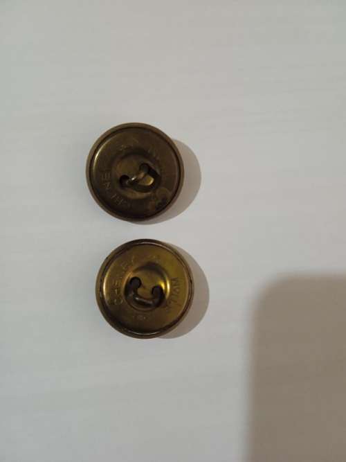 2 x British Military buttons