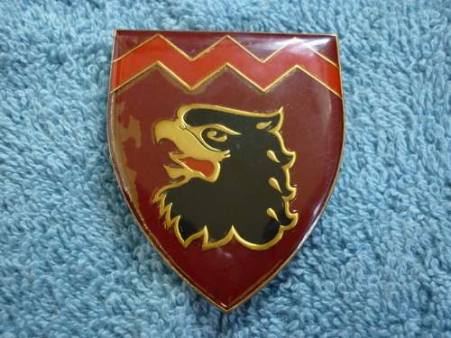 44 PARA ARTILLERY FLASH - PINS INTACT - ABSOLUTELY ORIGINAL