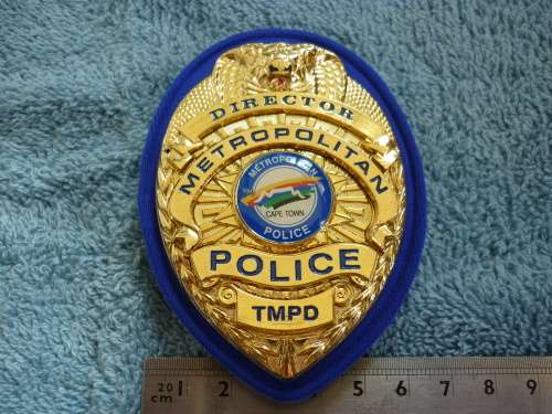 SWARTLAND MUNICIPAL POLICE DIRECTORS BREST BADGE