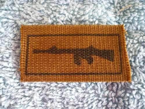 SADF MARKSMAN - BLACK ON NUTRIA