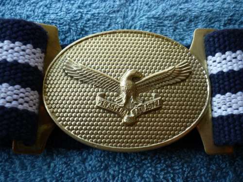 SA AIRFORCE GUARD UNIT STABLE BELT - GOOD CONDITION