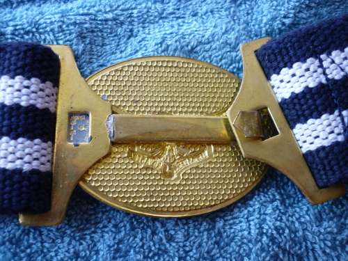 SA AIRFORCE GUARD UNIT STABLE BELT - GOOD CONDITION