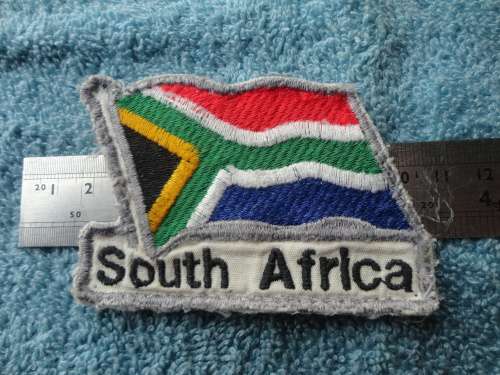 CURRENT ISSUE SAAF 'FLAG PATCH' - AS WORN ON FLIGHT SUITS - EX UNIFORM
