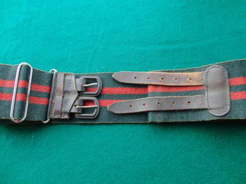 RHODESIAN ARMY WOMEN'S SERVICE CORP STABLE BELT