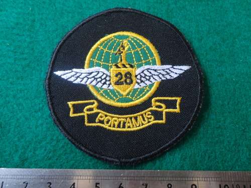 28 SQUADRON CLOTH EMBROIDERED CREW PATCH - FLYING C130'S