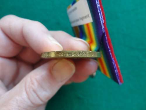 PAIR (COMPLETE) TO R ARENDSE - CAPE COLOURED LABOUR REGT. MIC INC. FRANCE 1/9/16 - 21/7/19