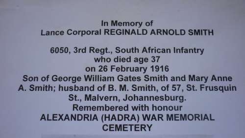 KIA. CPL RA SMITH 3 SAI (BWM) - BATTLE OF AGAGIA SENUSI CAMPAIGN VERY RARE - SEE DESCRIPTION