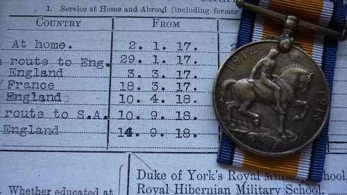 SPR WJ MILLER - BWM - RESCUED FROM 'GALWAY CASTLE' TORPEDOED BY U82 IN THE CHANEL - SEE DESCRIPTION