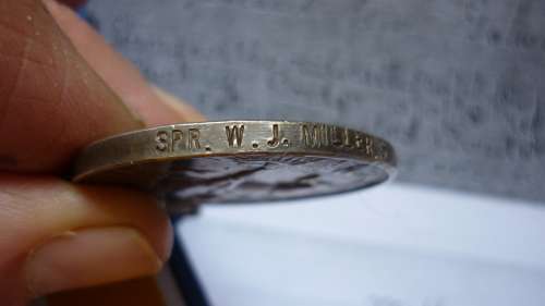 SPR WJ MILLER - BWM - RESCUED FROM 'GALWAY CASTLE' TORPEDOED BY U82 IN THE CHANEL - SEE DESCRIPTION