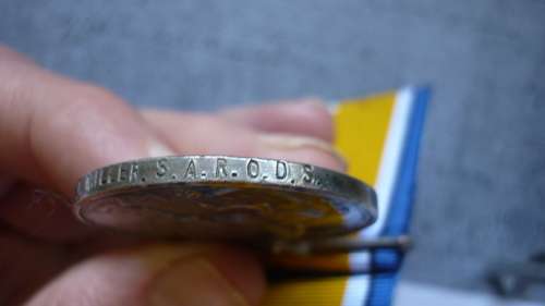 SPR WJ MILLER - BWM - RESCUED FROM 'GALWAY CASTLE' TORPEDOED BY U82 IN THE CHANEL - SEE DESCRIPTION