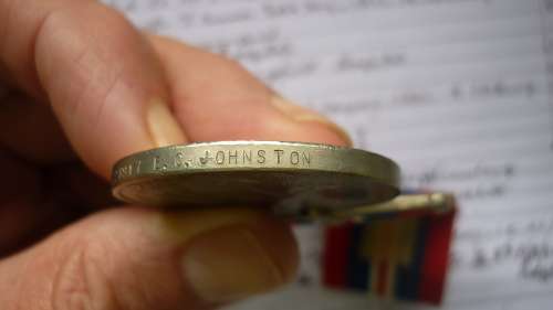 SPR EC JOHNSTON SAEC, 3 ANTI AIRCRAFT- UNION- AND ITALY SERVICE SAEC-ASM MISSING-SEE DESCRIPTION